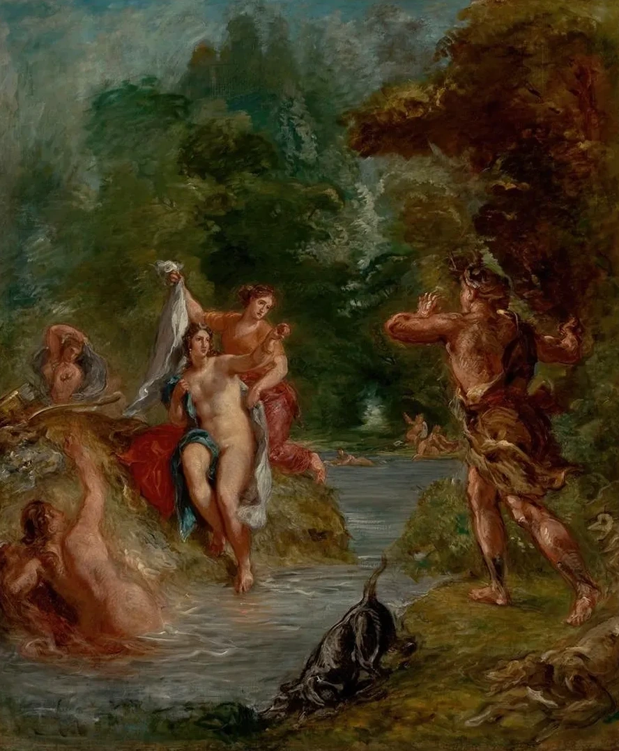 The Summer Diana Surprised by Actaeon