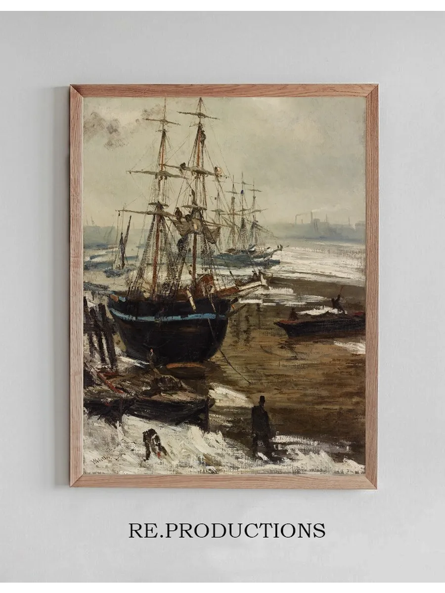 The Thames in Ice