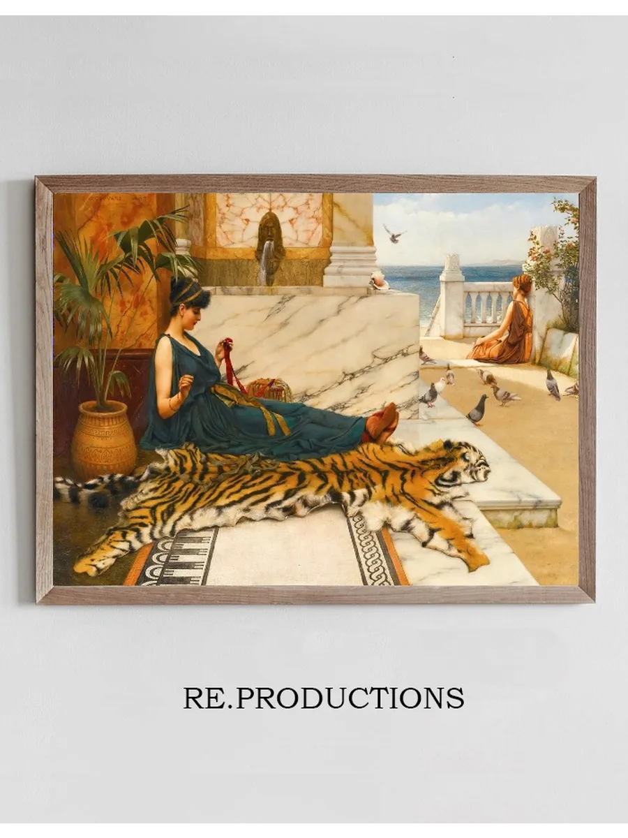 The Tigerskin (Sewing Girl)