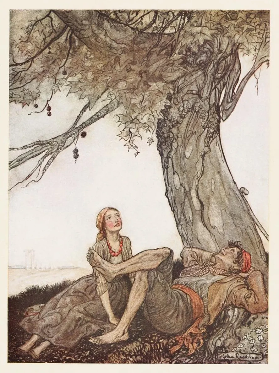 The Travellers and the Plane - Tree