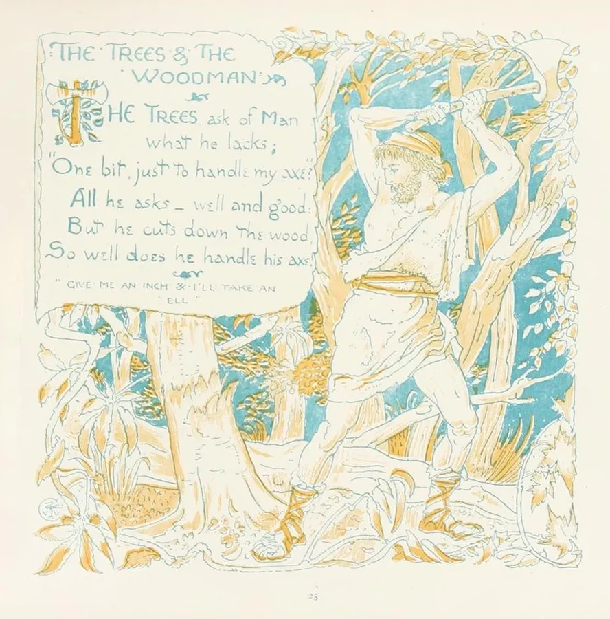 The Trees and the Woodman