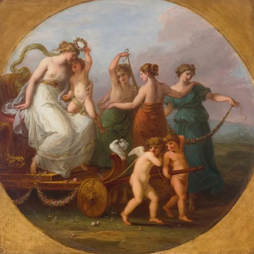 The Triumph of Venus with the Three Graces