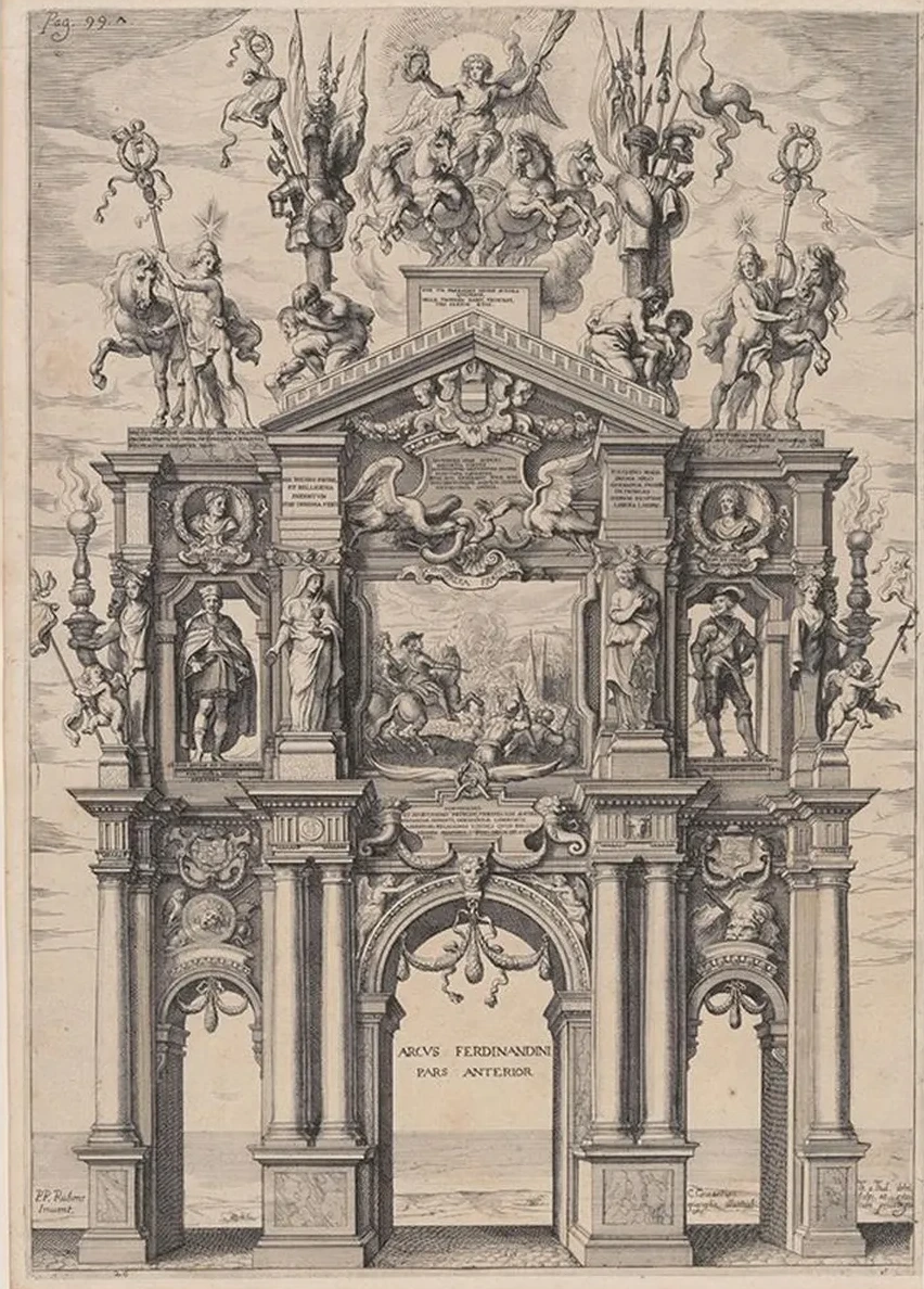 The Triumphal Arch of Ferdinand