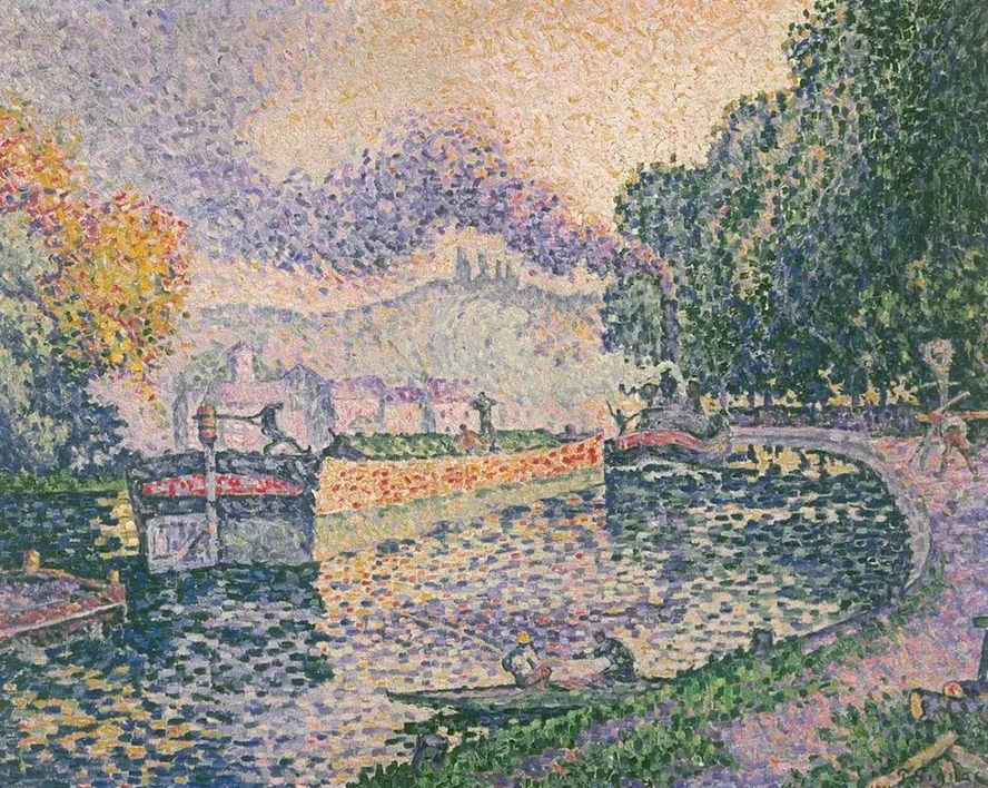 The Tugboat, Canal in Samois