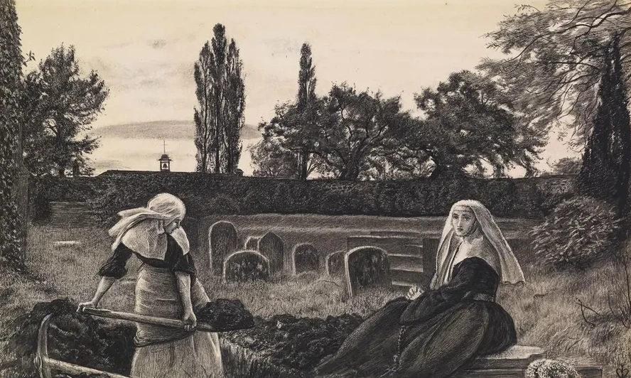 The Vale of Rest Finished Study