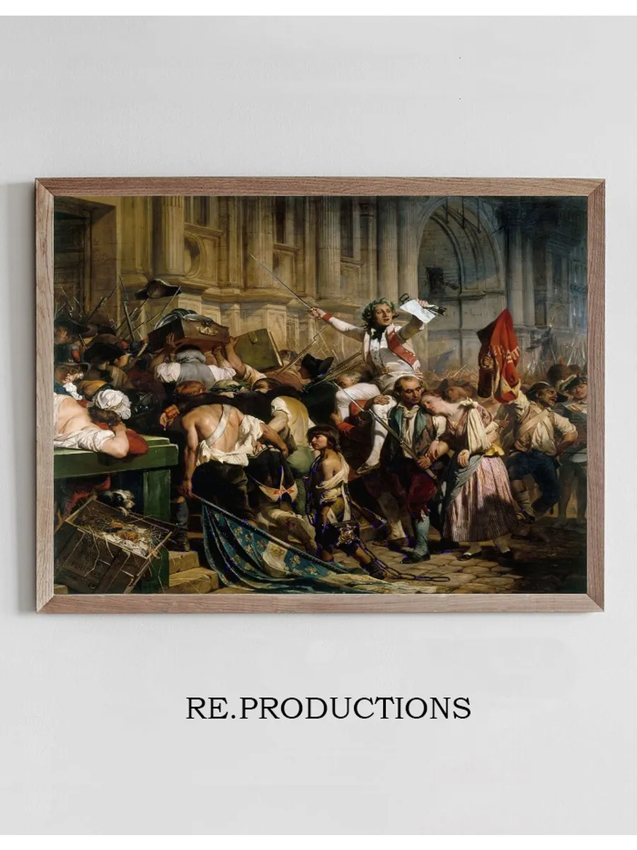 The Victors of the Bastille in Front of the H tel de Ville, July 14, 1789