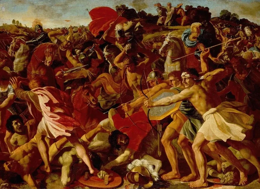 The Victory of Joshua Over the Amalekites