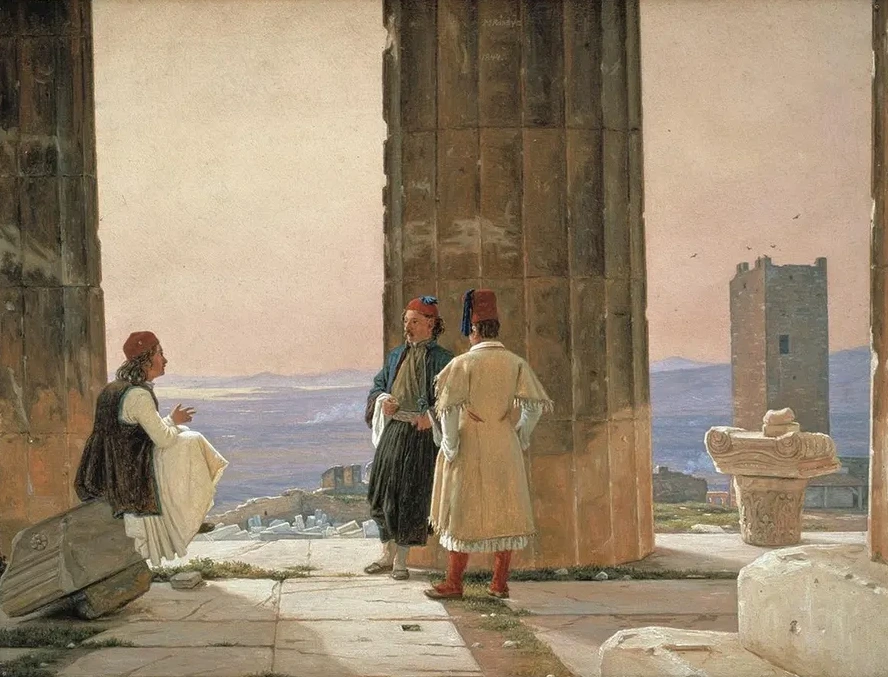 The View from the Temple of Athena on the Acropolis