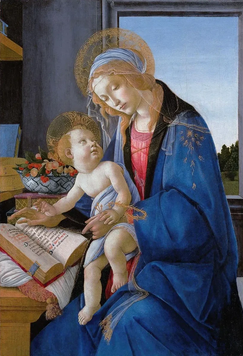 The Virgin and Child (The Madonna of the Book)