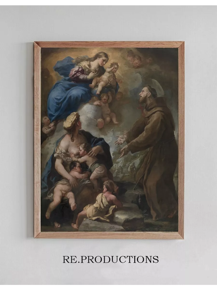 The Virgin and Child Appearing to Saint Francis of Assisi