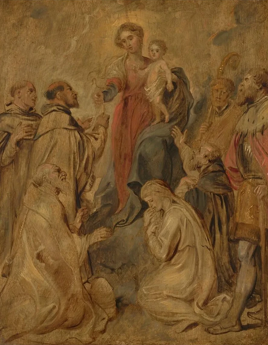 The Virgin and Child of the Rosary