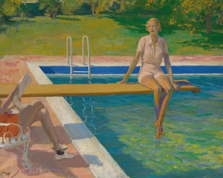 The Viscountess Castlerosse, Palm Springs