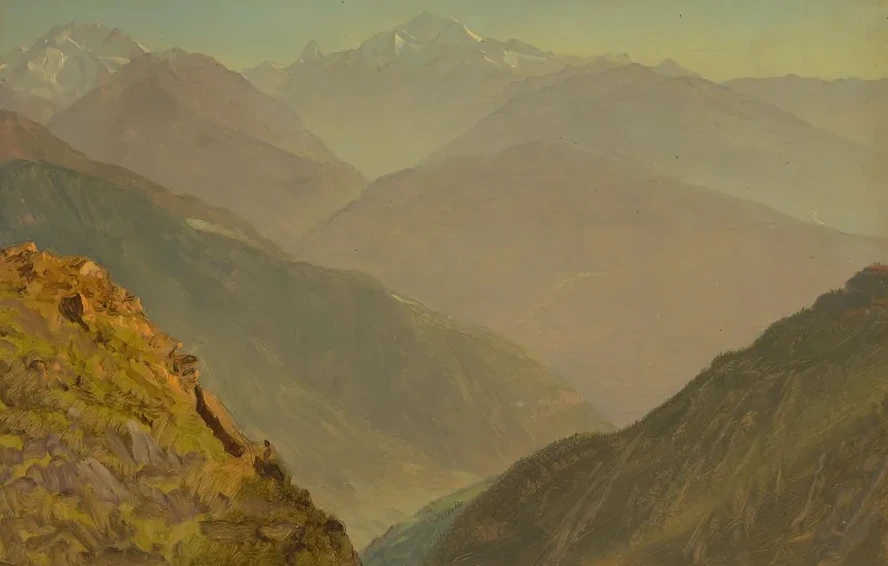 The Watzmann and Goell, Near Berchtesgeden