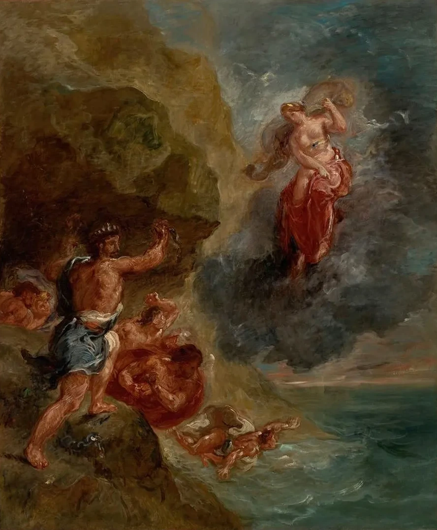 The Winter Juno Beseeches to Destroy Eneas Fleet