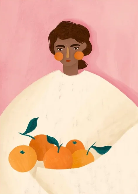 The Woman With the Oranges