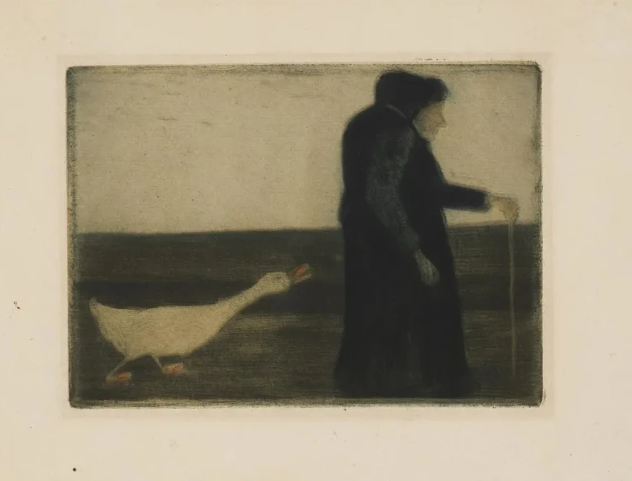 The Woman with the Goose