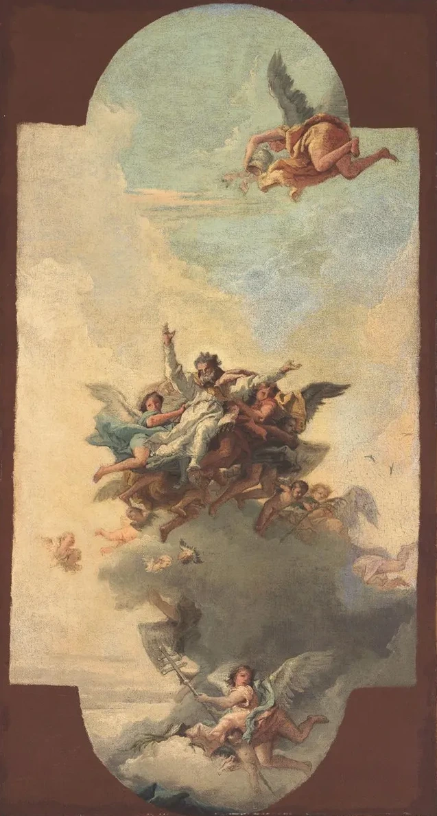 The Apotheosis of a Pope and Martyr