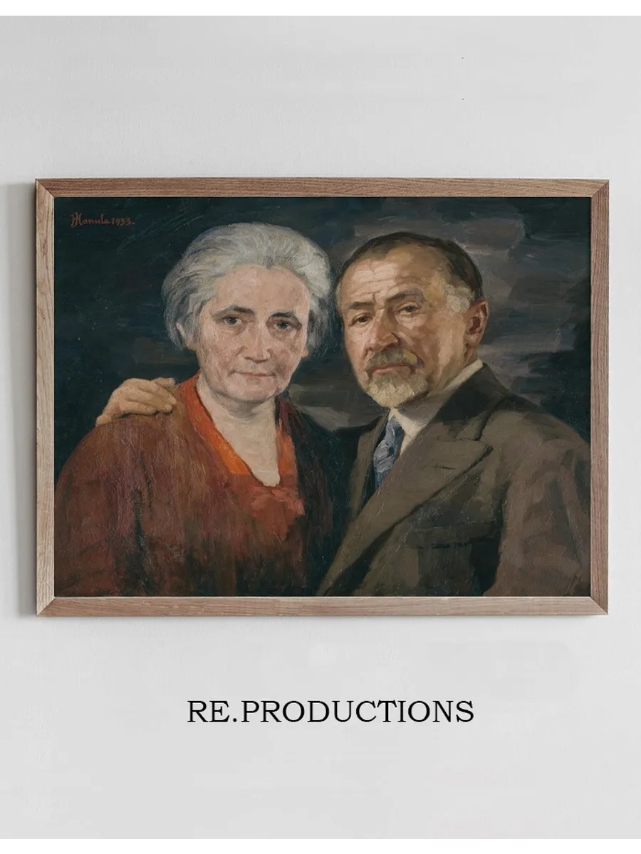 The Artist with His Wife