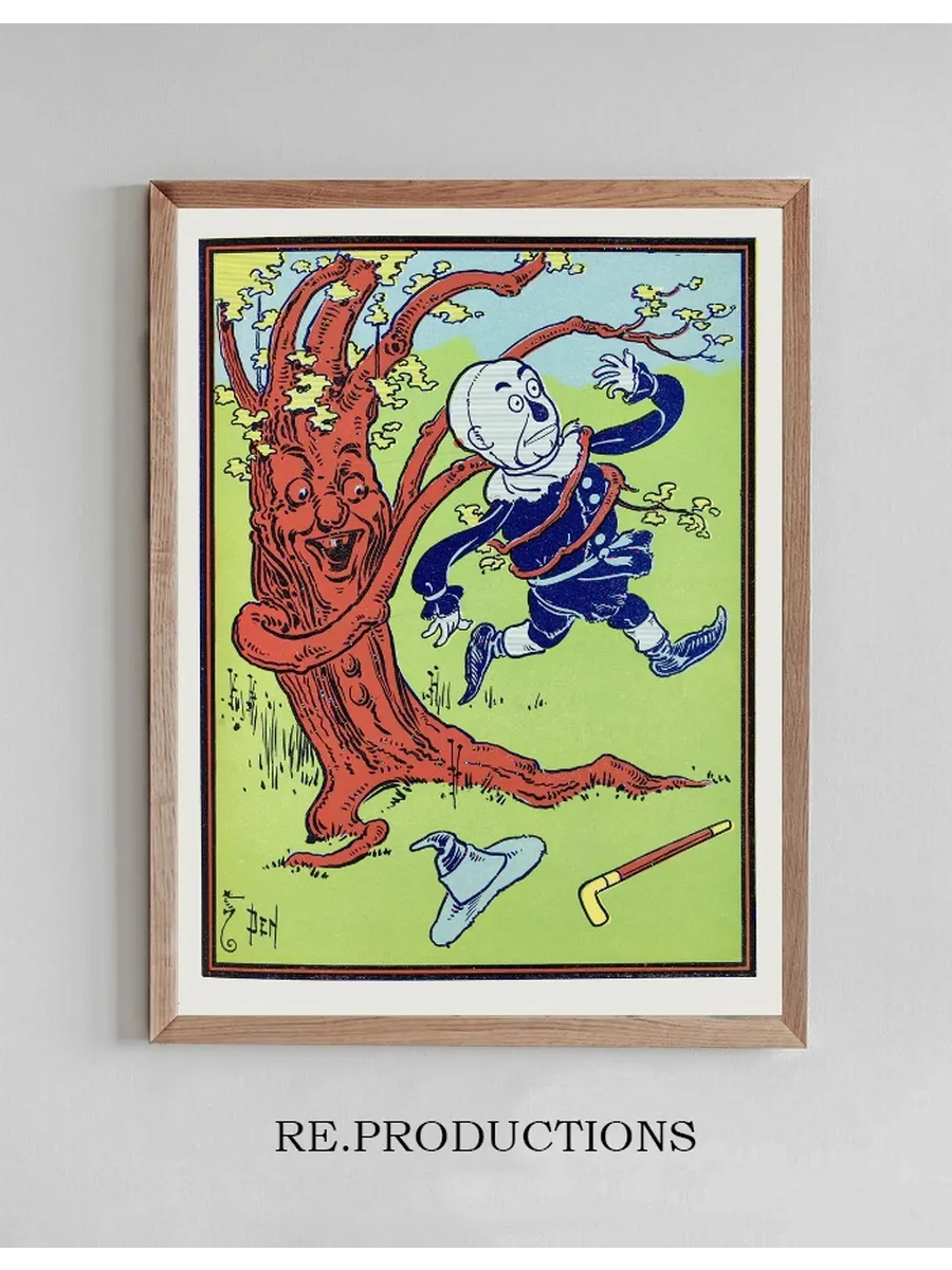 The Branches Bent Down and Twined Around Him