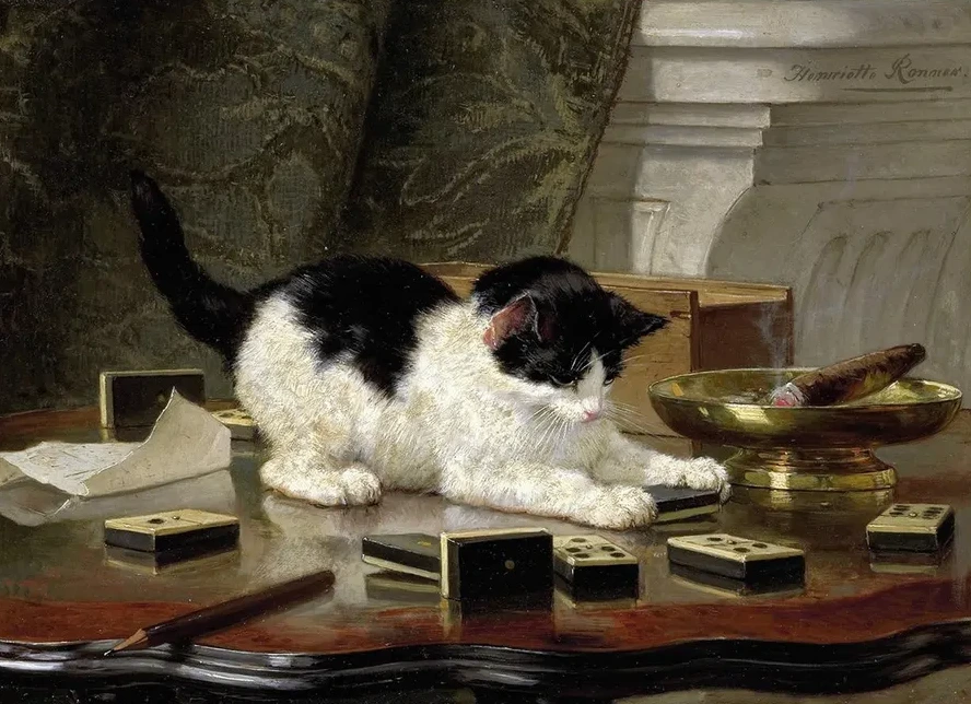 The Cat at Play