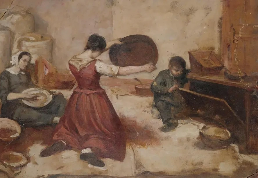 The Corn Sifters (les Cribleuses de Bl)