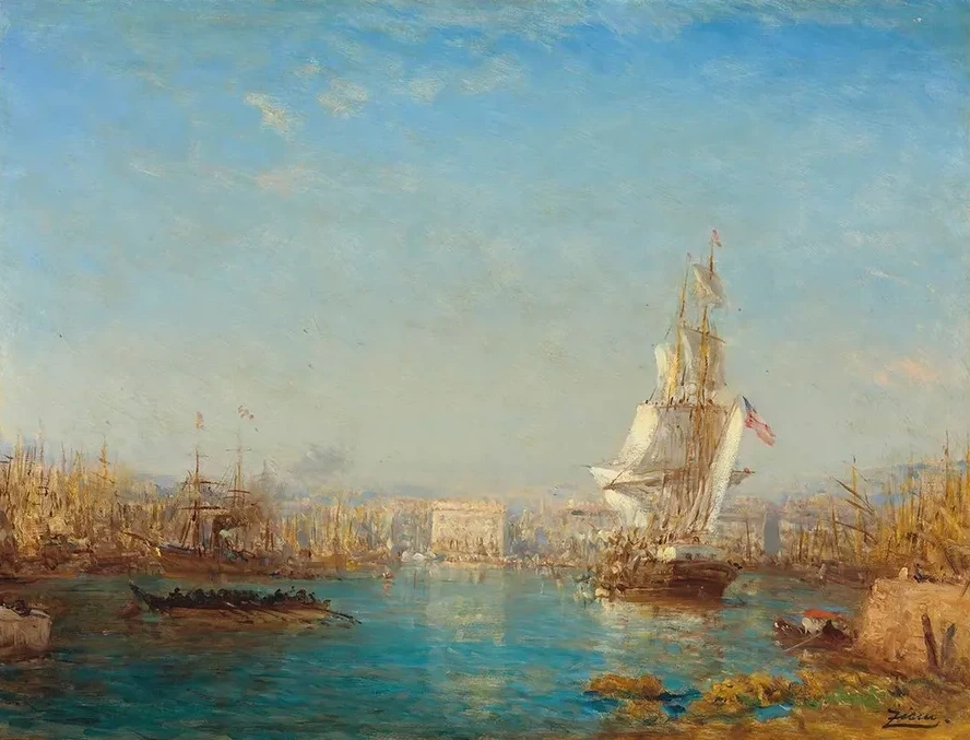The Entrance to the Canal, Marseille