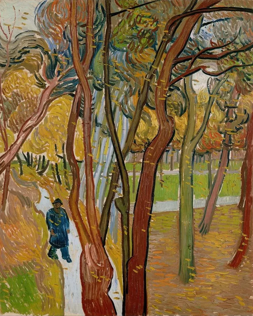 The Garden of Saint Paul's Hospital ('the Fall of the Leaves)