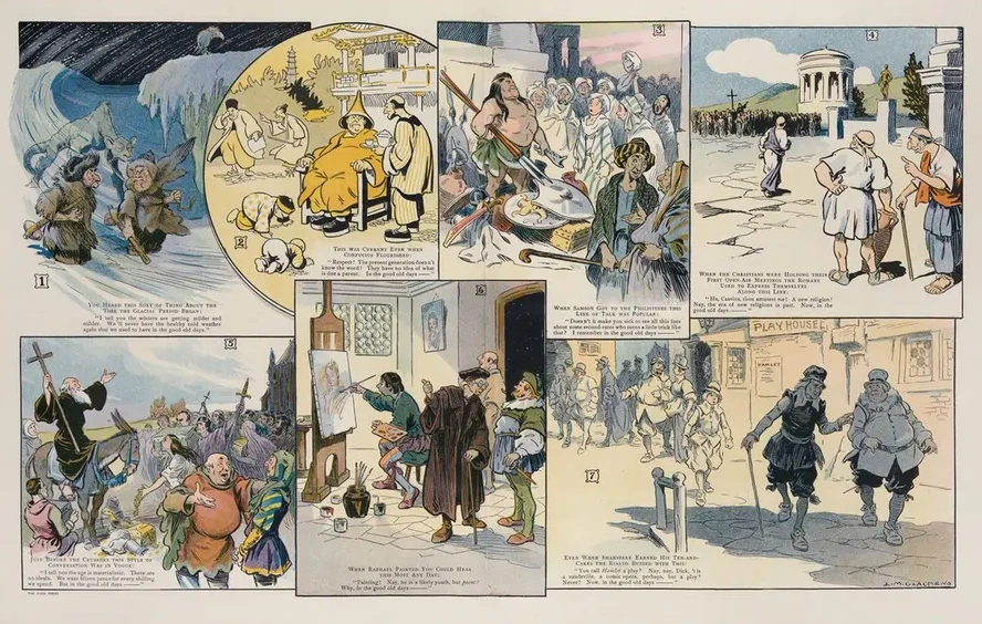 The Good Old Days or, the Seven Ages of Pessimism
