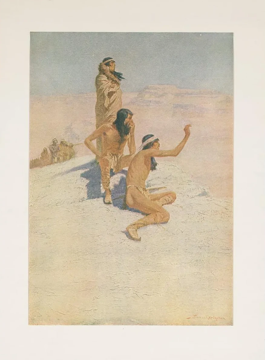 The Great Explorers. I Cabeca de Vaca in the Desert