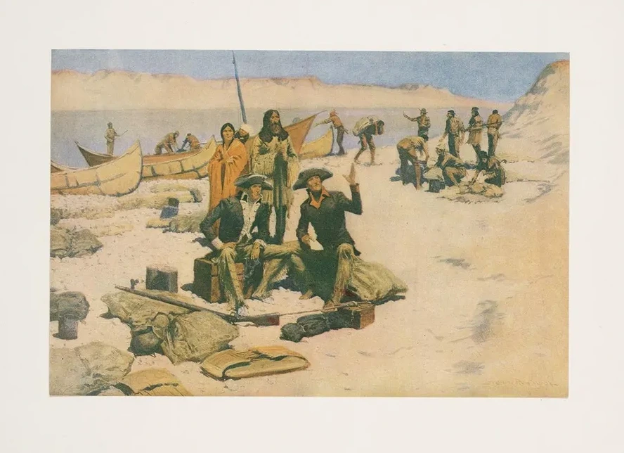 The great explorers. VIII - Lewis and Clark