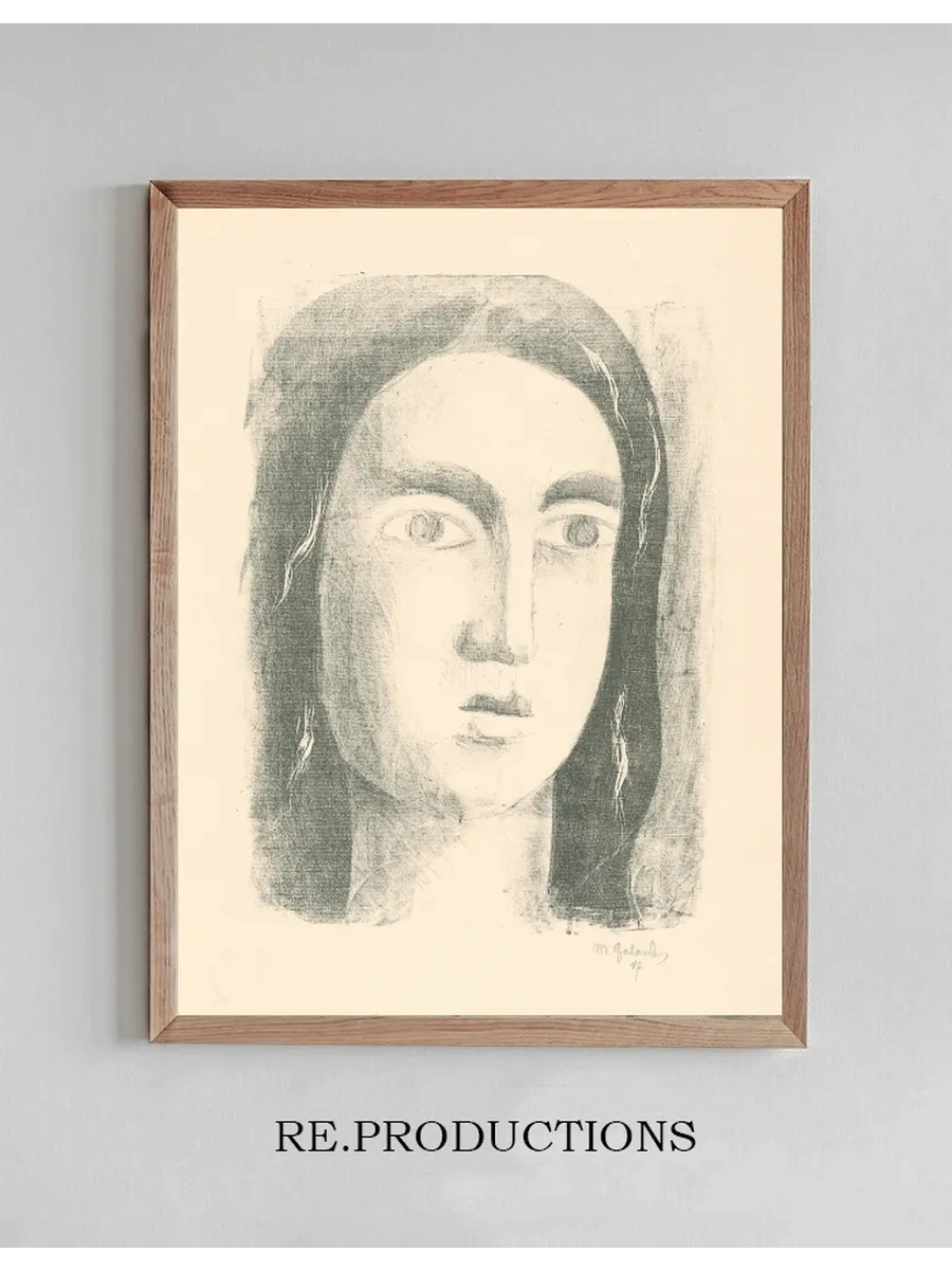 The head of a Woman