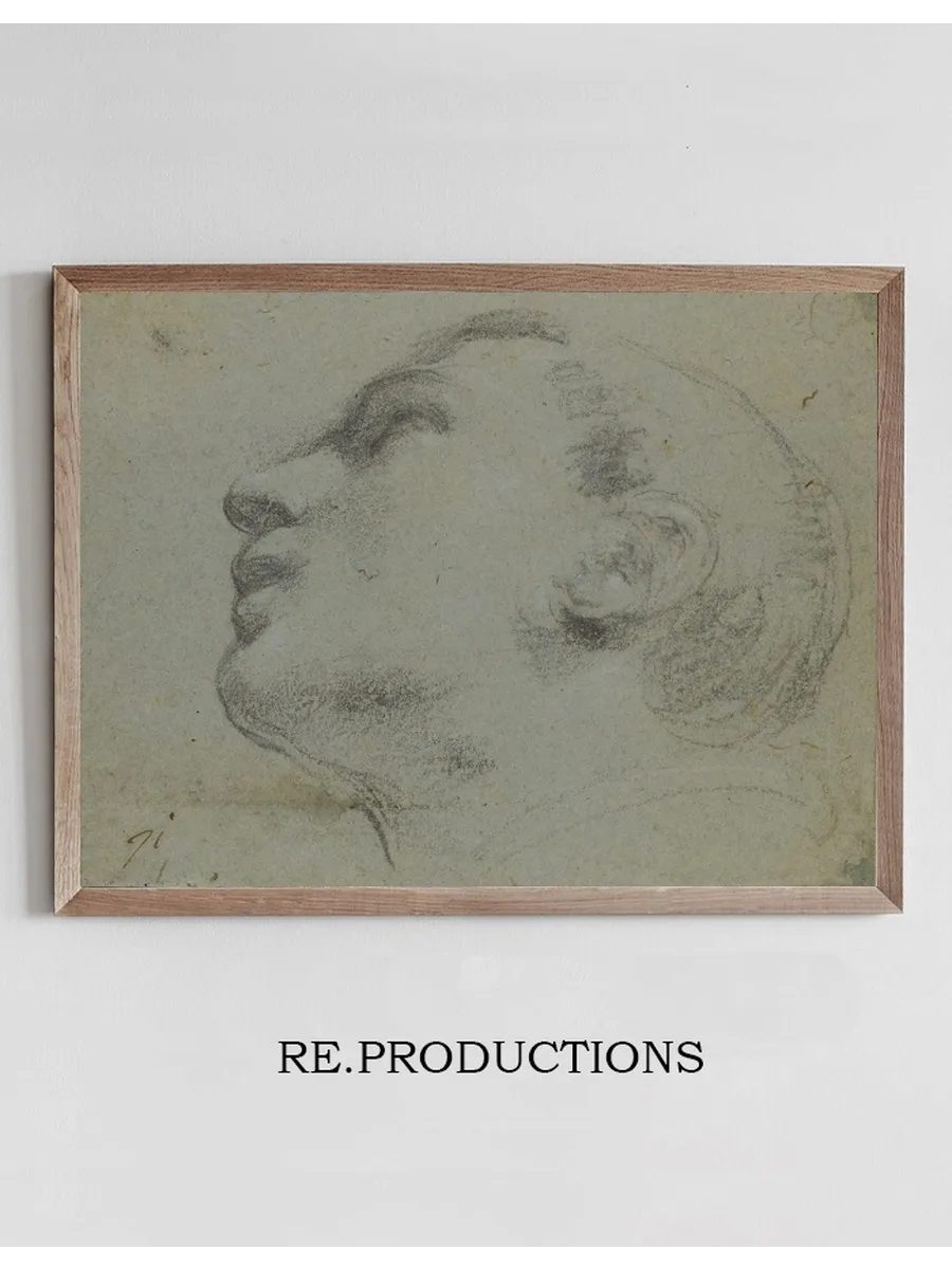 The Head of a Man Turned to the Left
