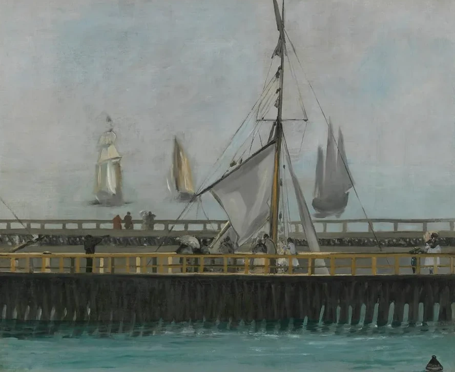 The Jetty of Boulogne - Sur - Mer