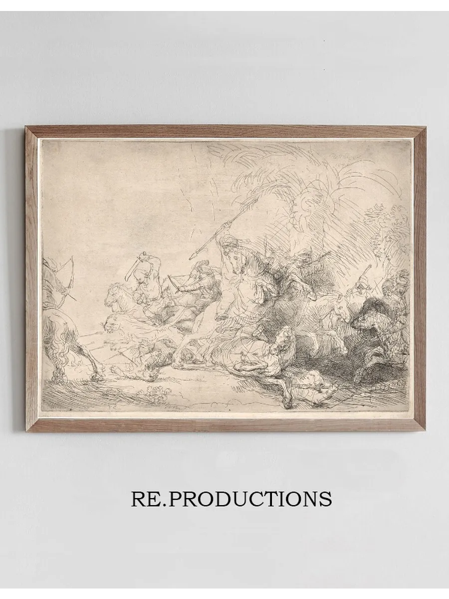 The large Lion Hunt