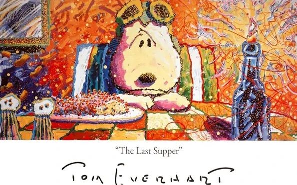 The Last Supper Snoopy