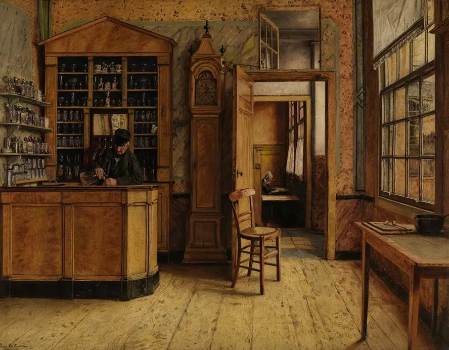 The old Inn Het Loodshuis in Antwerp