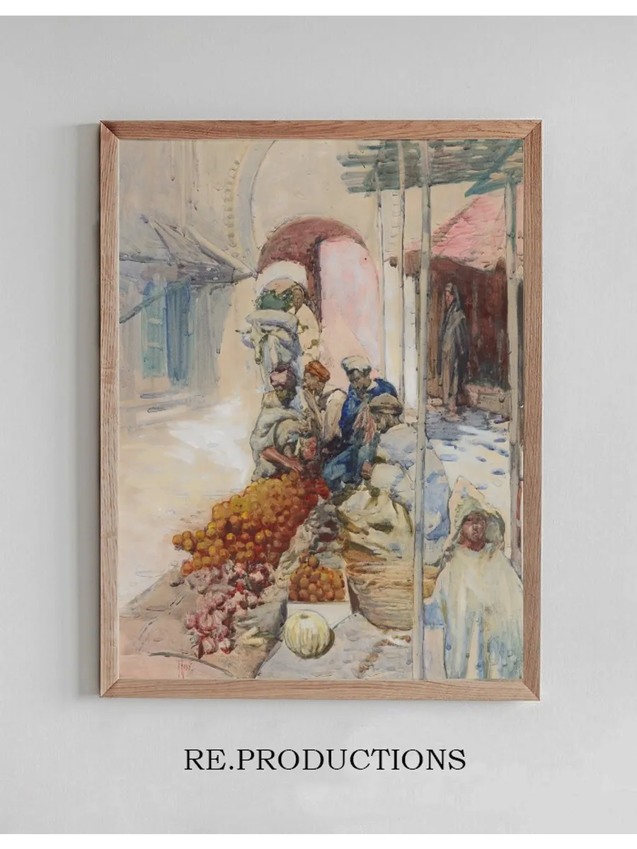 The Orange Sellers, Tangiers