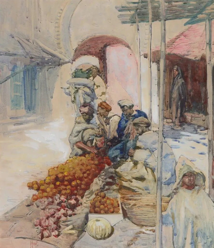 The Orange Sellers, Tangiers