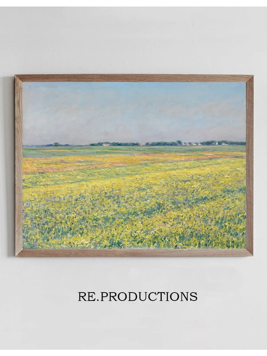 The Plain of Gennevilliers, Yellow Fields
