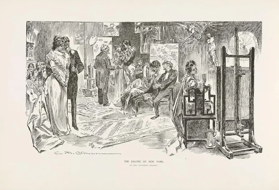 The salons of New York At Mrs Daubleigh Chromes's