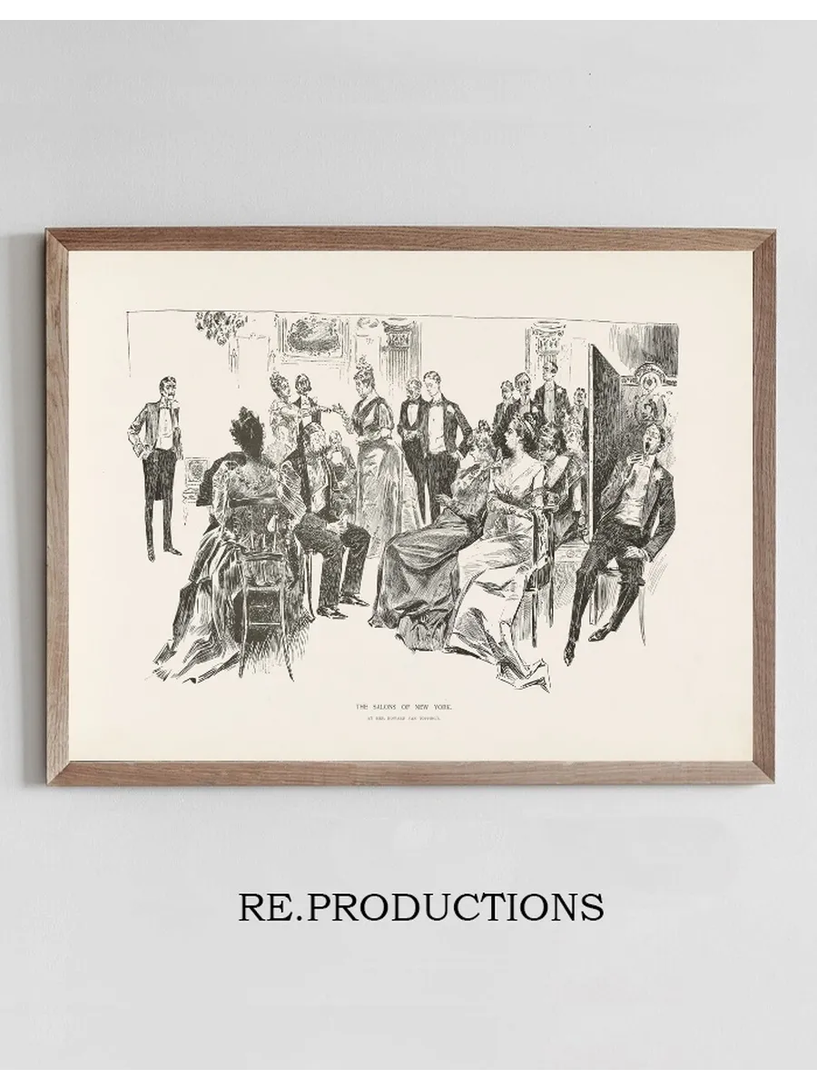 The salons of New York At Mrs Howard van Topping's