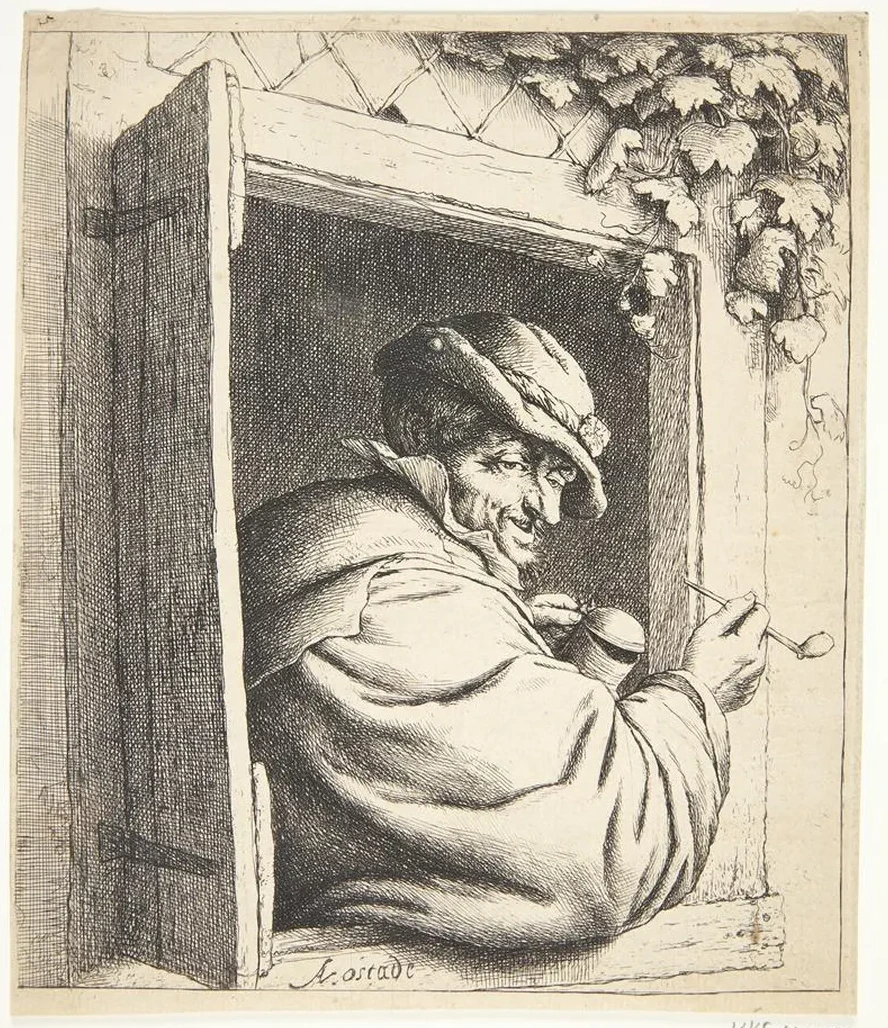 The Smoker in the Window