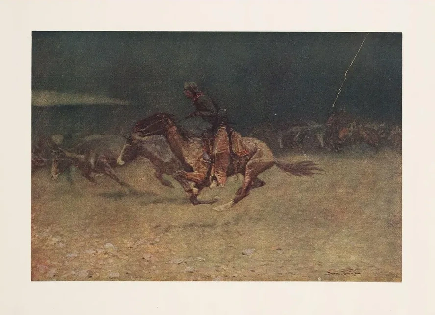 The Stampede by Lightning