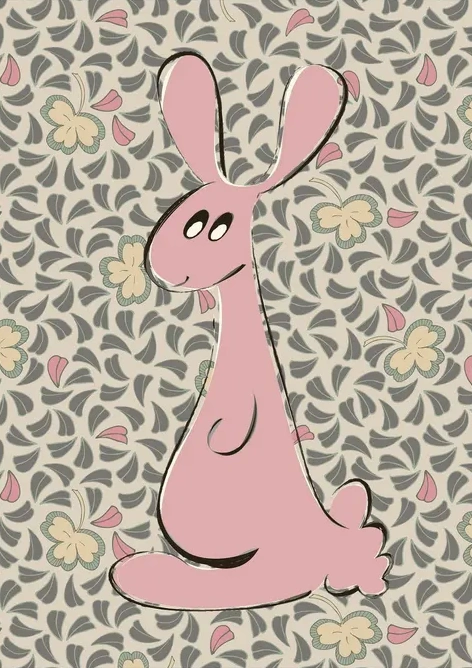 The Sweet Pink Bunny
