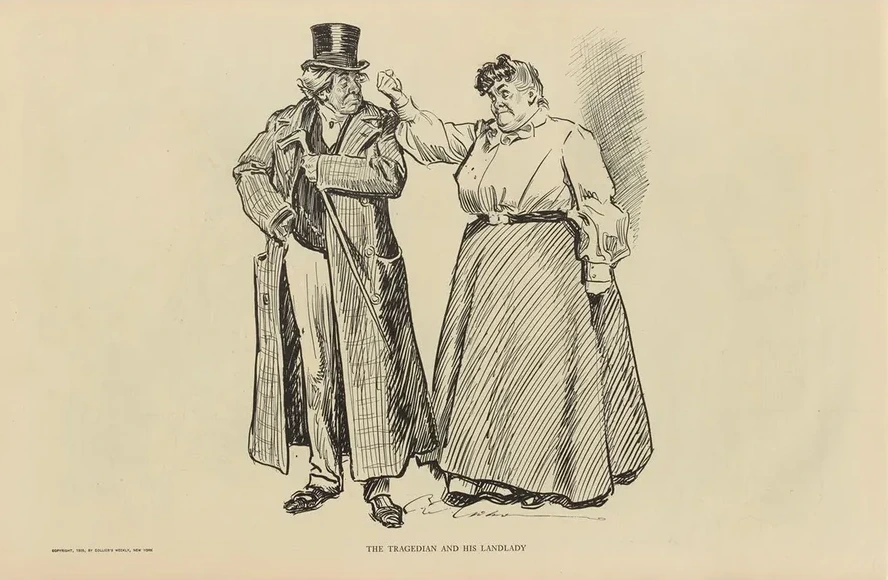 The Tragedian and His Landlady