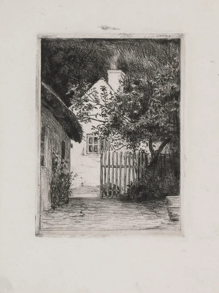 The Two Houses and the Fruit Tree