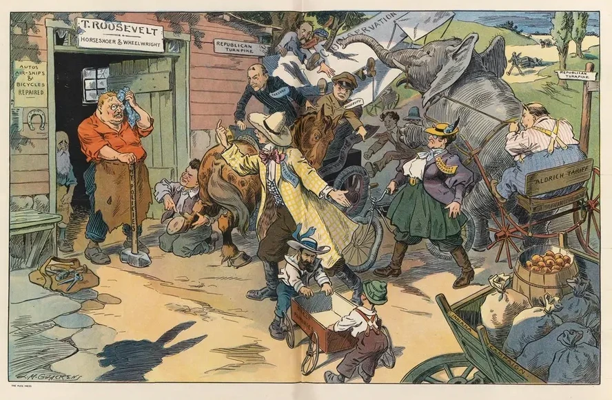 The Village Blacksmith