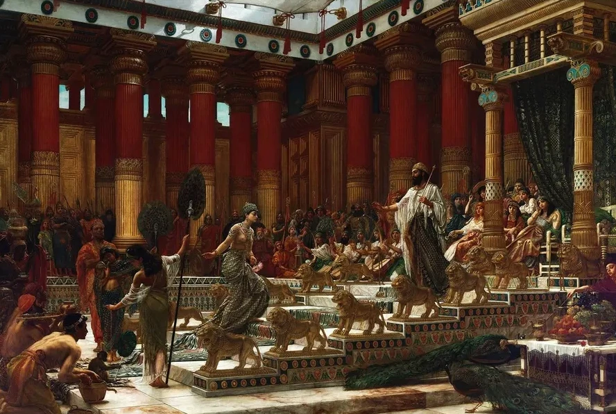 The visit of the Queen of Sheba to King Solomon