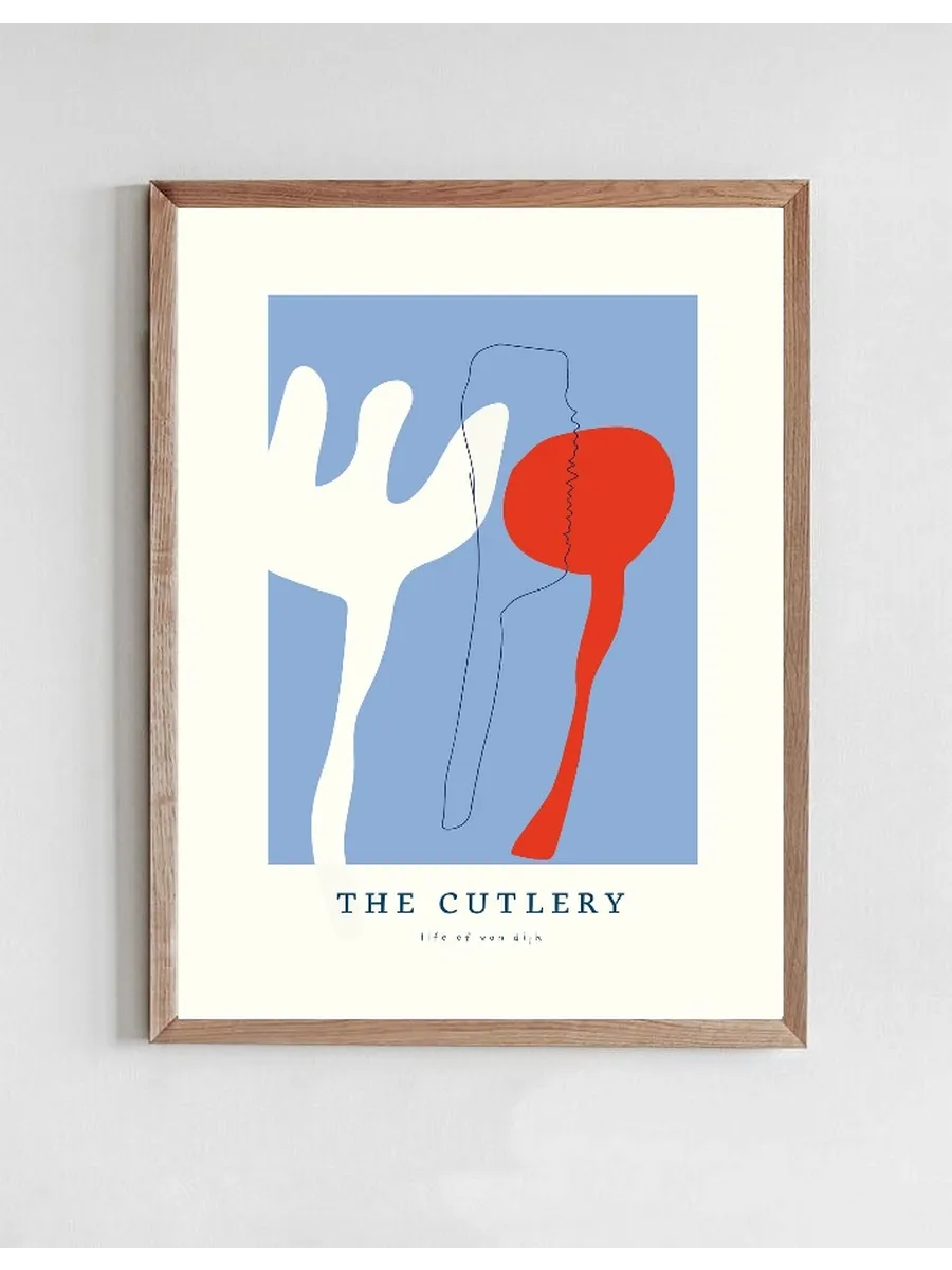 TheCutlery Blue Orange