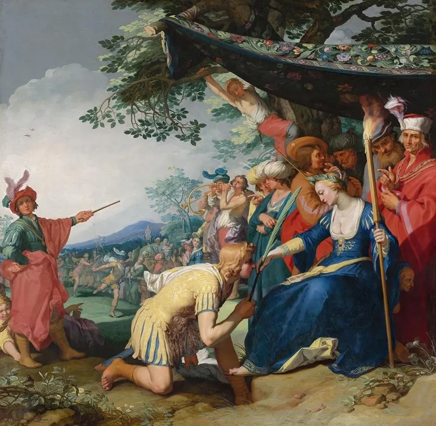 Theagenes Receiving The Palm of Honour From Chariclea